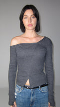 Revolve Top in Grey