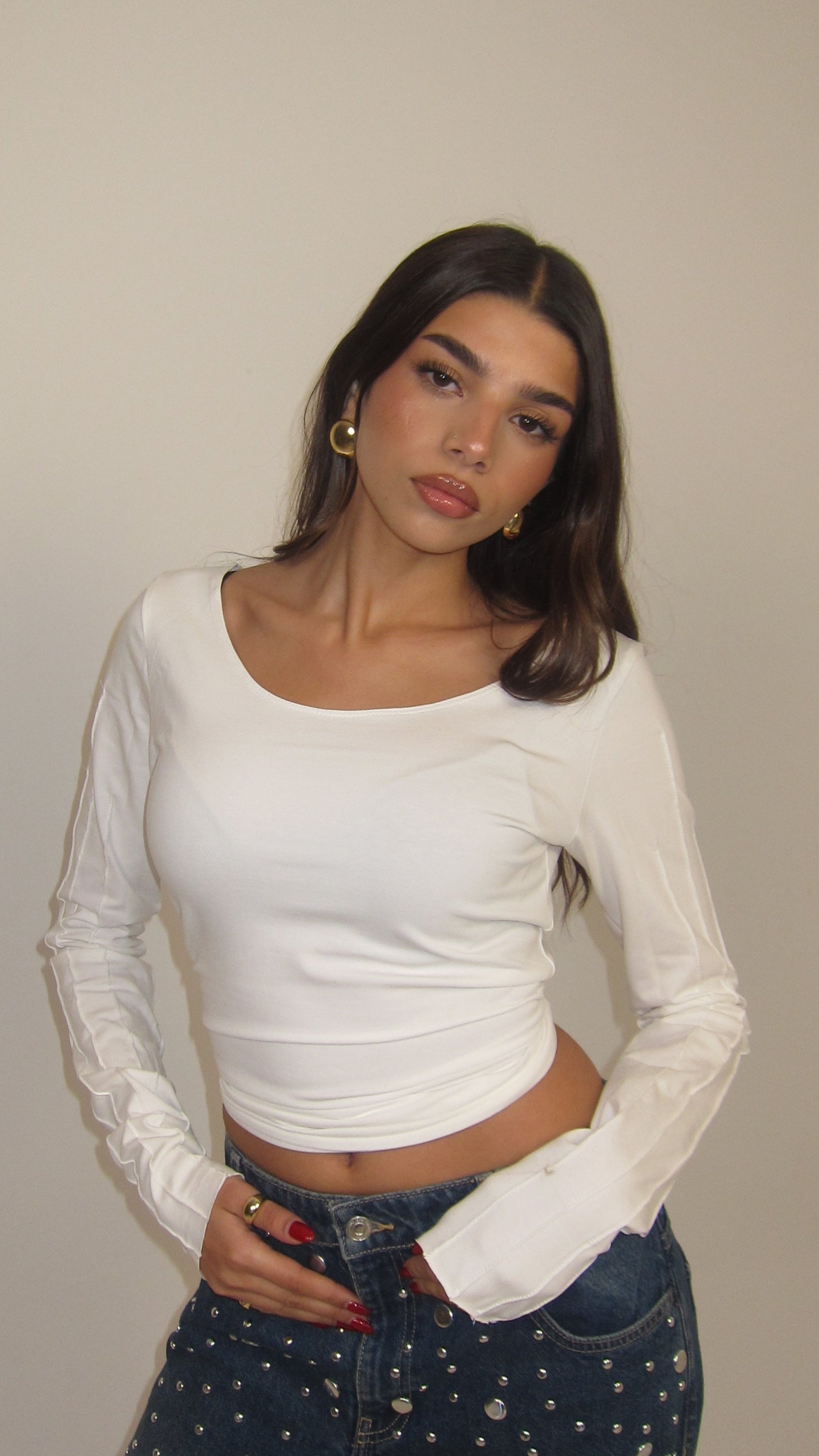 Basic Stripped in White