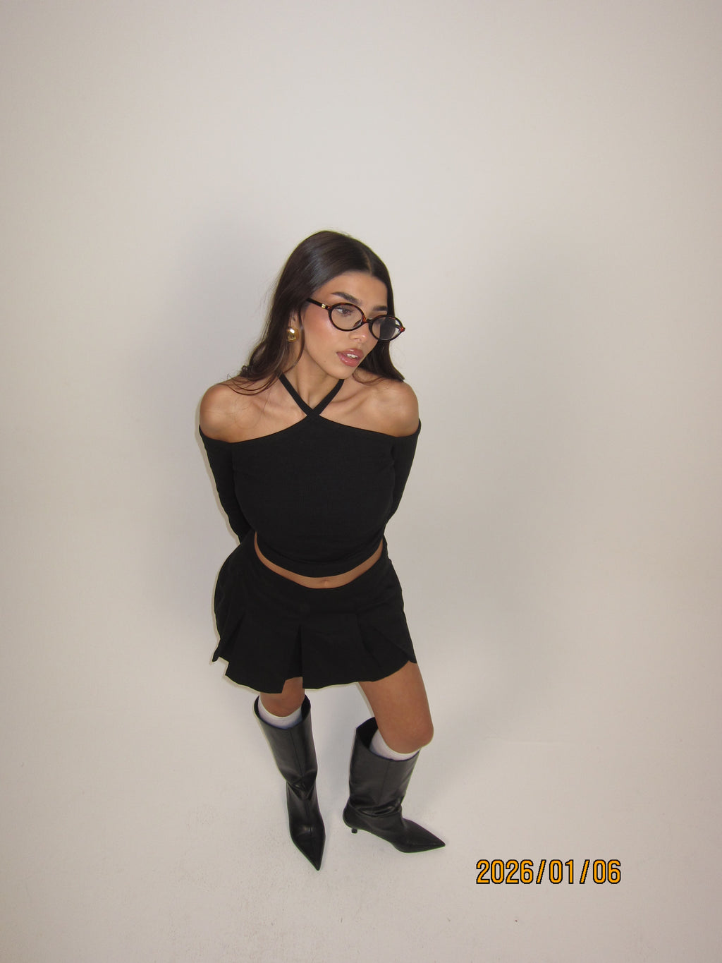 Axis Top in Black