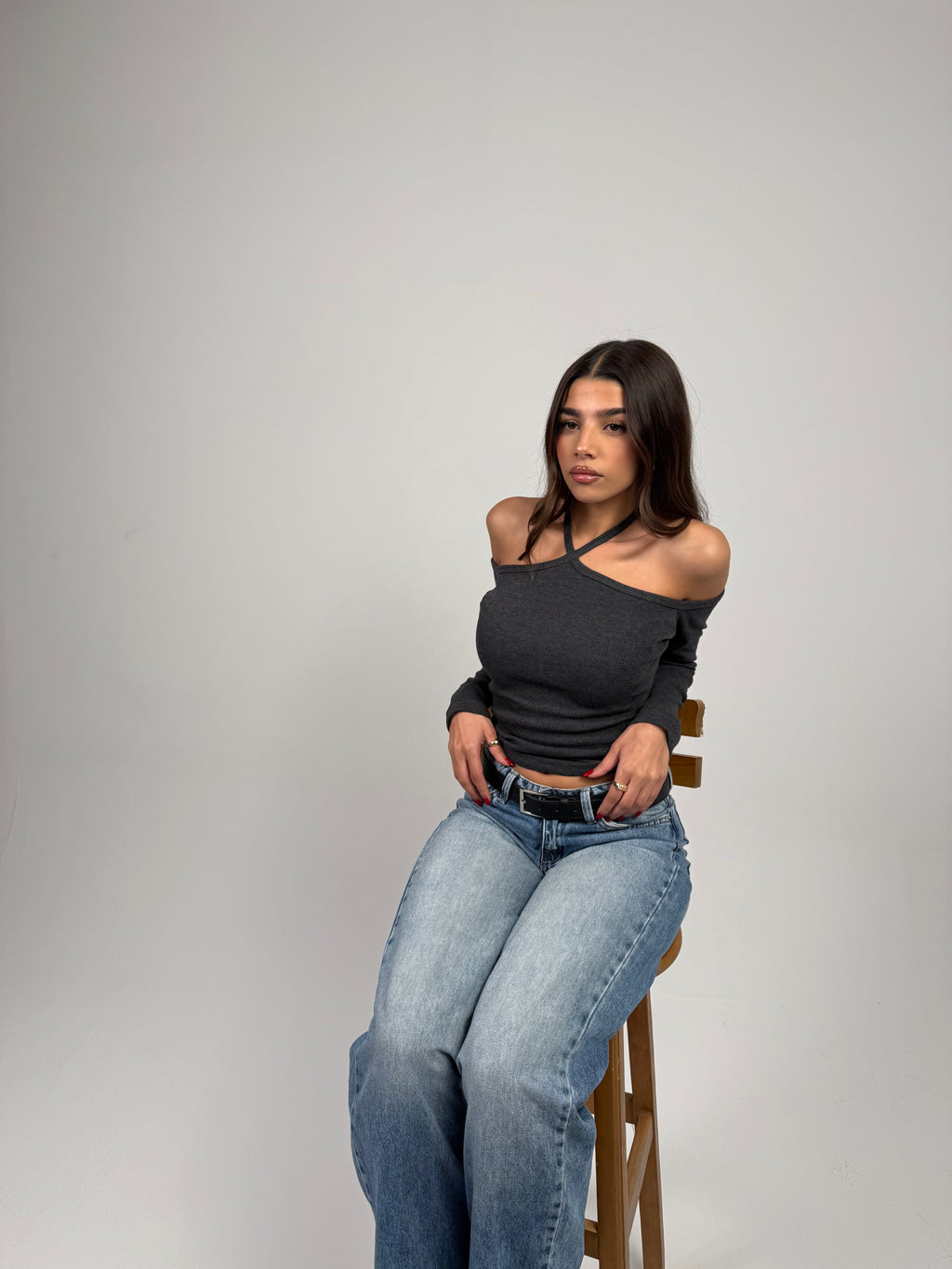 Axis Top in Grey