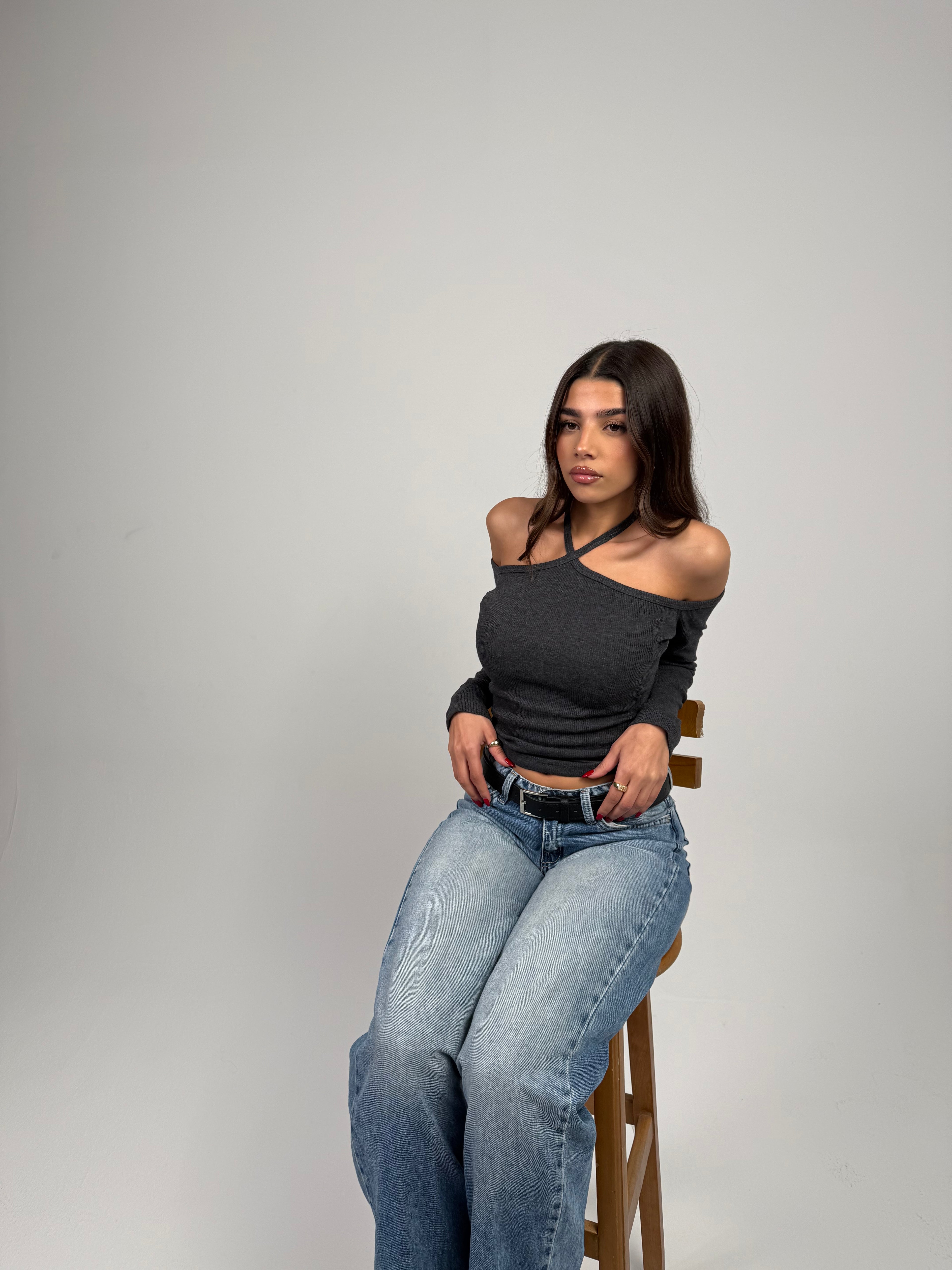 Axis Top in Grey